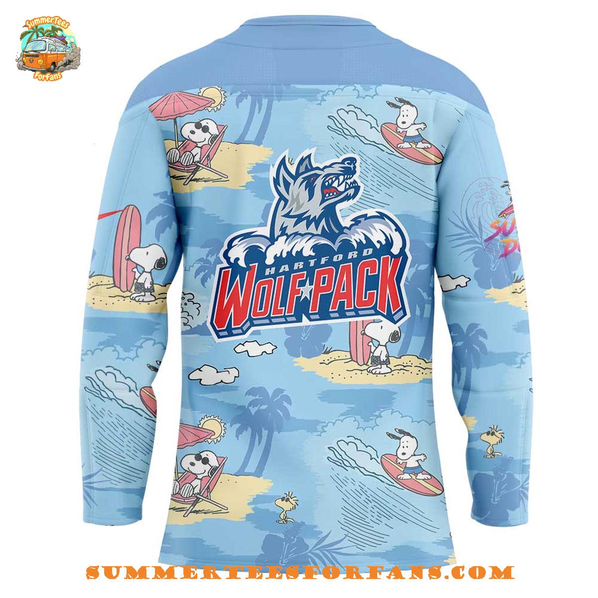 Hartford Wolf Pack Peanuts Summer Collection For Fans 2025 Hockey Jersey Hartford Wolf Pack Peanuts Summer Collection For Fans 2025 Hockey Jersey