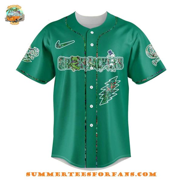 Augusta GreenJackets Grateful Dead 60th Anniversary Baseball Jersey