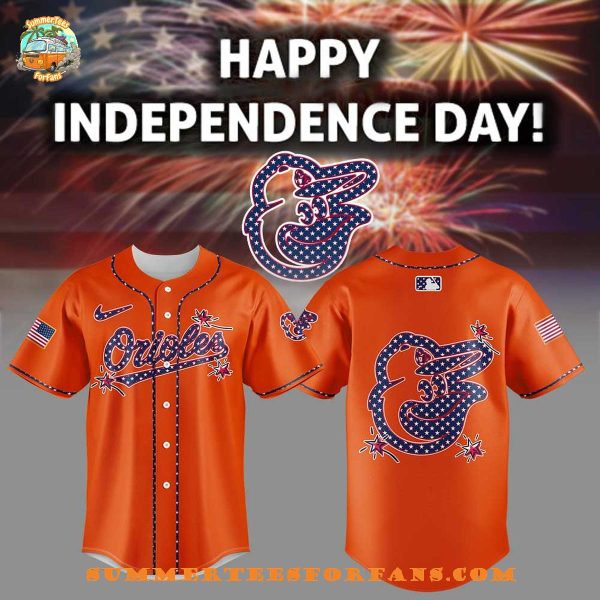 Baltimore Orioles Happy Independence Day 2025 Baseball Jersey