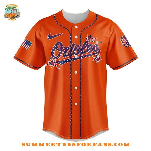 Baltimore Orioles Happy Independence Day 2025 Baseball Jersey