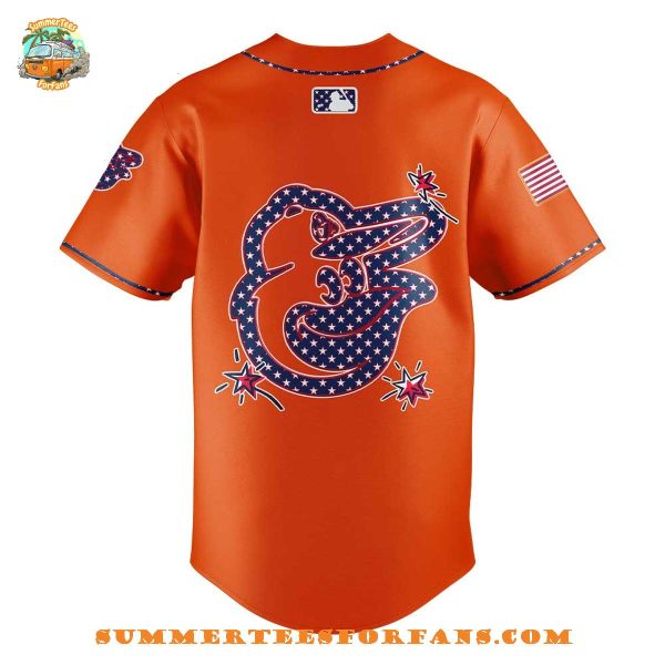 Baltimore Orioles Happy Independence Day 2025 Baseball Jersey
