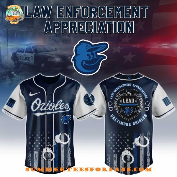 Baltimore Orioles MLB x Law Enforcement Appreciation Day 2025 Baseball Jersey