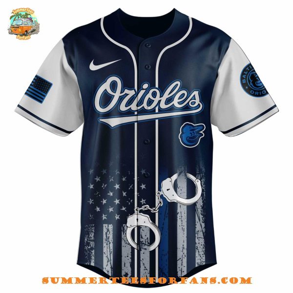 Baltimore Orioles MLB x Law Enforcement Appreciation Day 2025 Baseball Jersey
