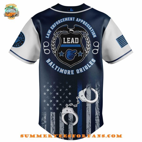 Baltimore Orioles MLB x Law Enforcement Appreciation Day 2025 Baseball Jersey