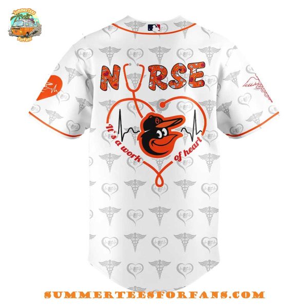 Baltimore Orioles Nurses Appreciation Night 2025 Special New Baseball Jersey
