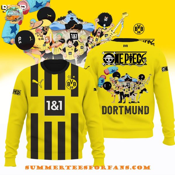 Borussia Dortmund X One Piece For Fans 2025 3D T-Shirt
