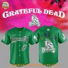 Beloit Sky Carp Grateful Dead Night Green 2025 Baseball Jersey