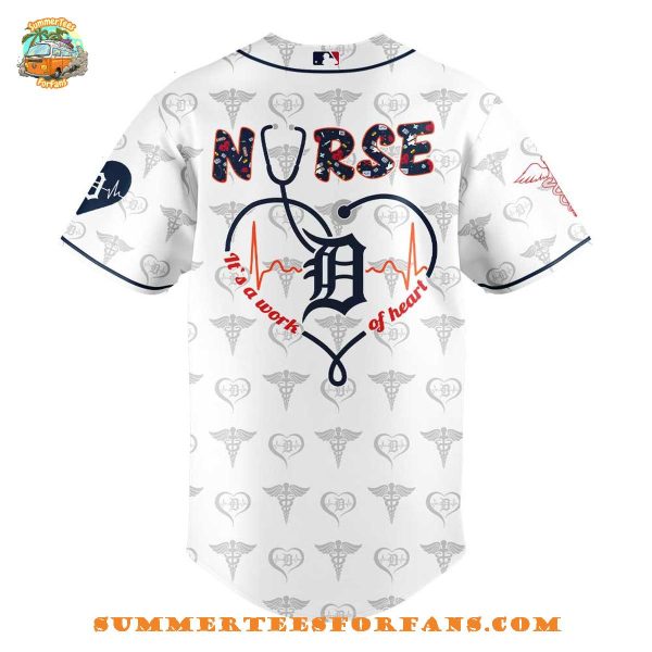 Detroit Tigers Nurses Appreciation Night 2025 Special New Baseball Jersey