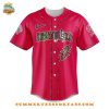 Erie SeaWolves Grateful Dead Night Red 2025 Baseball Jersey