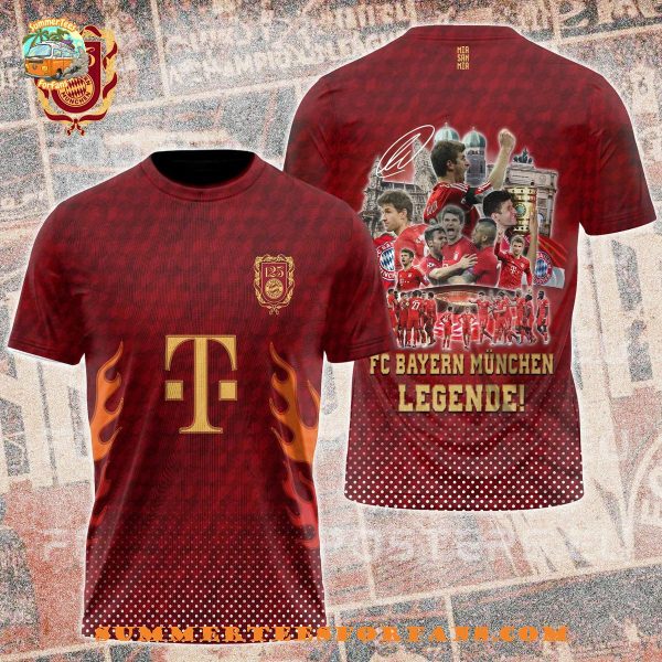 FC Bayern Munich Thomas Muller 7 Legende 2025 T-Shirt