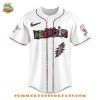 Fayetteville Woodpeckers Grateful Dead 60th Anniversary Baseball Jersey