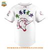 Fayetteville Woodpeckers Grateful Dead 60th Anniversary Baseball Jersey