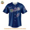 Fredericksburg Nationals Grateful Dead 60th Anniversary Baseball Jersey