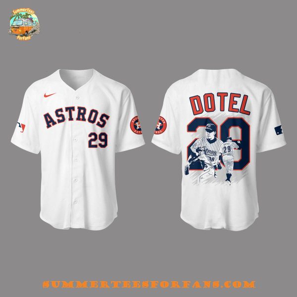 Houston Astros Baseball x Octavio Dotel 1973-2025 RIP Baseball Jersey