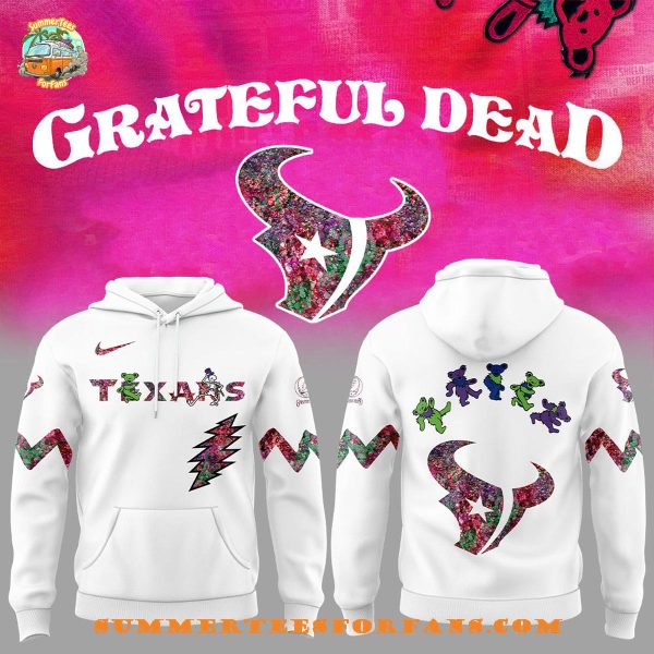 Houston Texans Grateful Dead Night 2025 Limited Edition Hoodie
