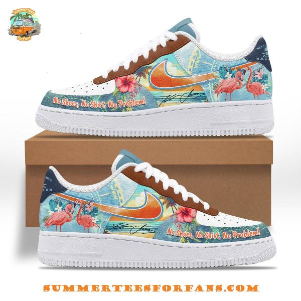 Kenny Chesney No Shoes, No Shirt, No Problem Air Force 1 Sneakers