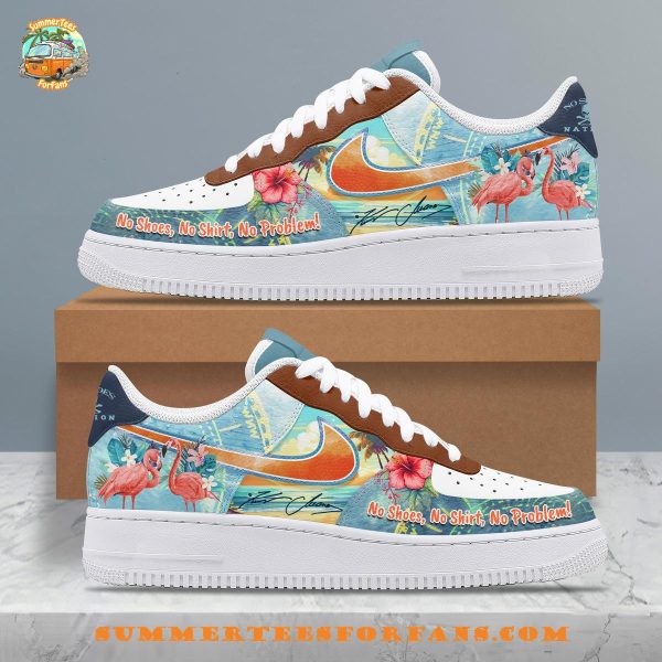Kenny Chesney No Shoes, No Shirt, No Problem Air Force 1 Sneakers