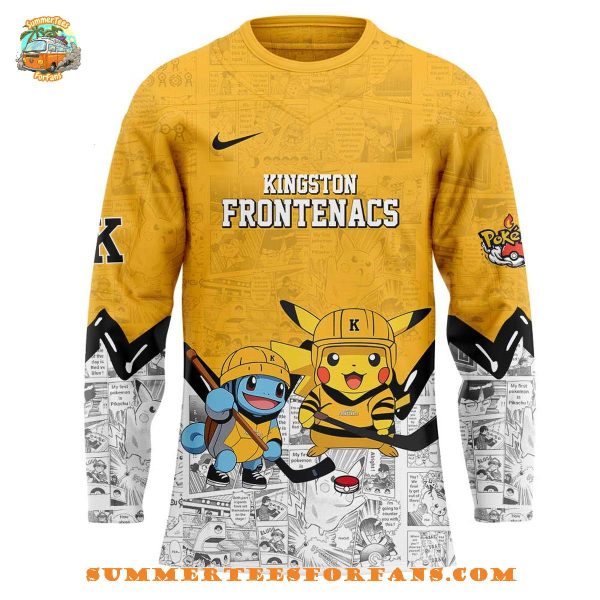 Kingston Frontenacs x Pokemon Go 2025 Special New Hockey Jersey