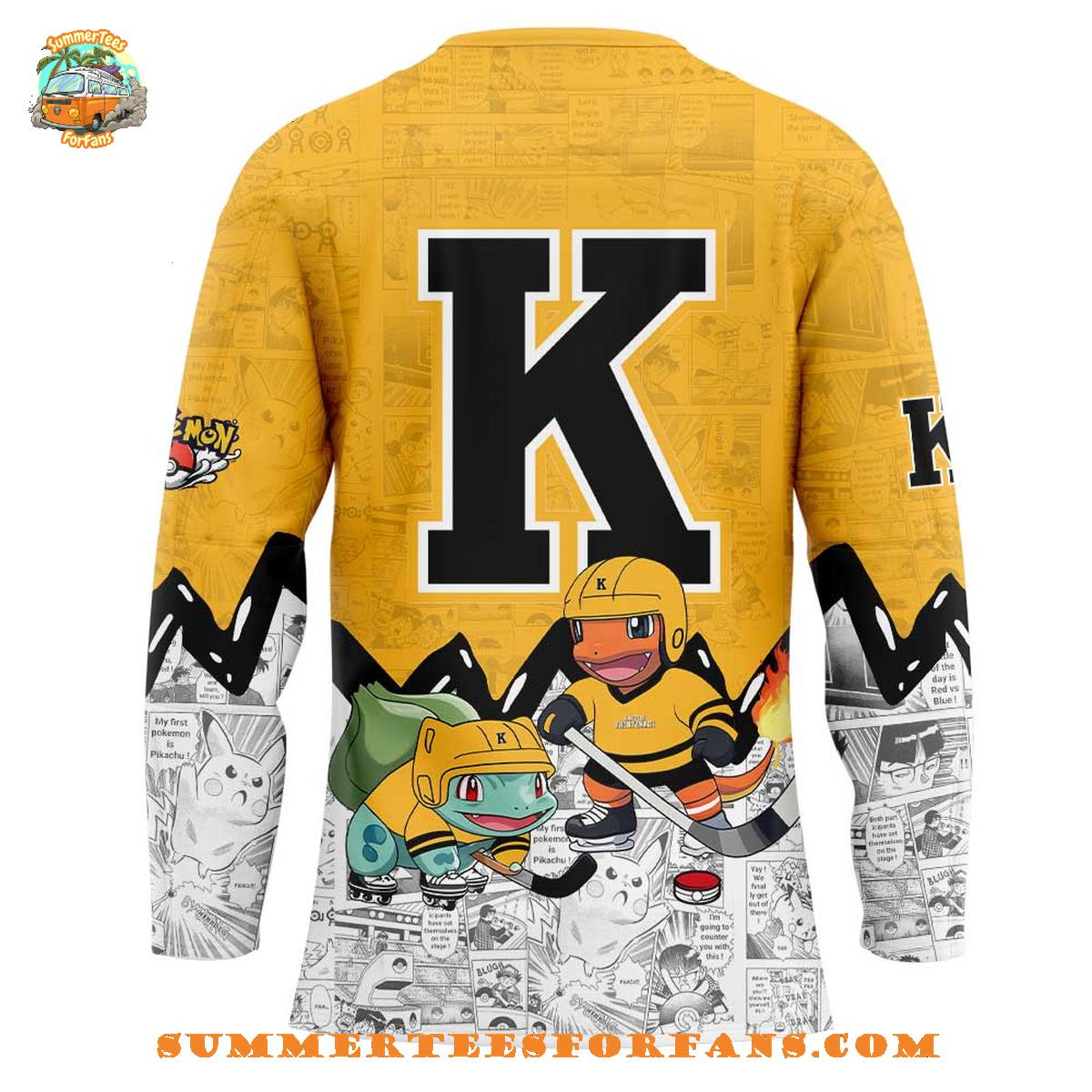 Kingston Frontenacs x Pokemon Go 2025 Special New Hockey Jersey Kingston Frontenacs x Pokemon Go 2025 Special New Hockey Jersey