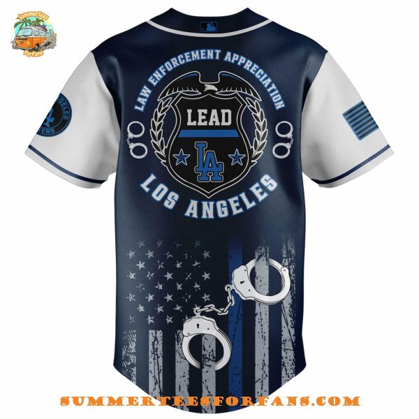 Los Angeles Dodgers MLB x Law Enforcement Appreciation Day 2025 Baseball Jersey