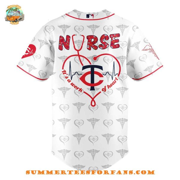 Minnesota Twins Nurses Appreciation Night 2025 Special New Baseball Jersey