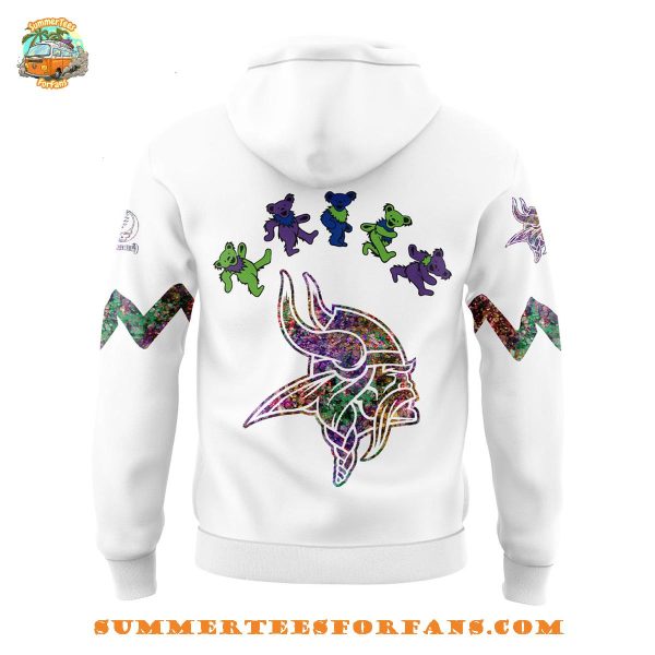 Minnesota Vikings Grateful Dead Night 2025 Limited Edition Hoodie