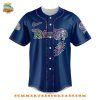 New Hampshire Fisher Cats Grateful Dead Night Blue 2025 Baseball Jersey