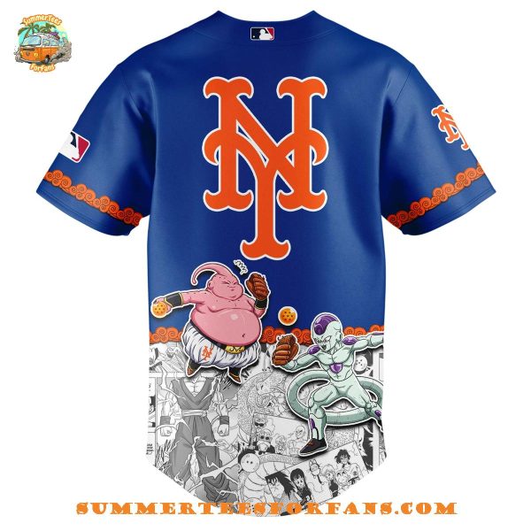 New York Mets x Dragon Ball For Fans 2025 Special New Baseball Jersey