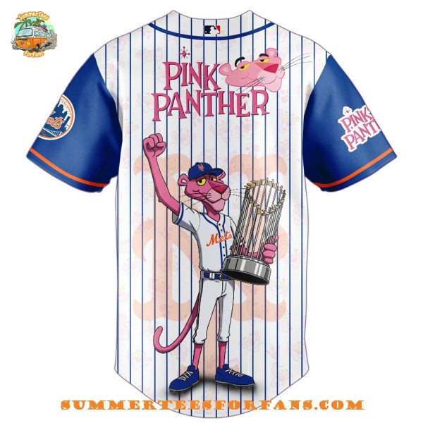 New York Mets x The Pink Panther Exclusive Design 2025 Baseball Jersey