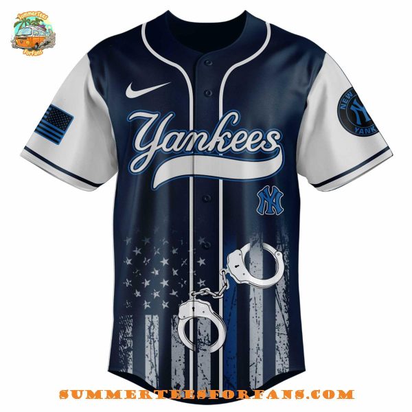 New York Yankees MLB x Law Enforcement Appreciation Day 2025 Baseball Jersey