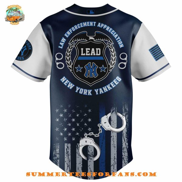 New York Yankees MLB x Law Enforcement Appreciation Day 2025 Baseball Jersey