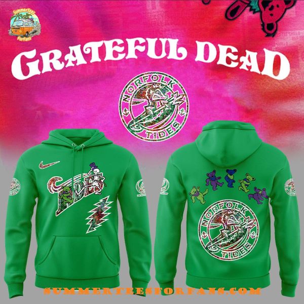 Norfolk Tides Grateful Dead Night 2025 Hoodie