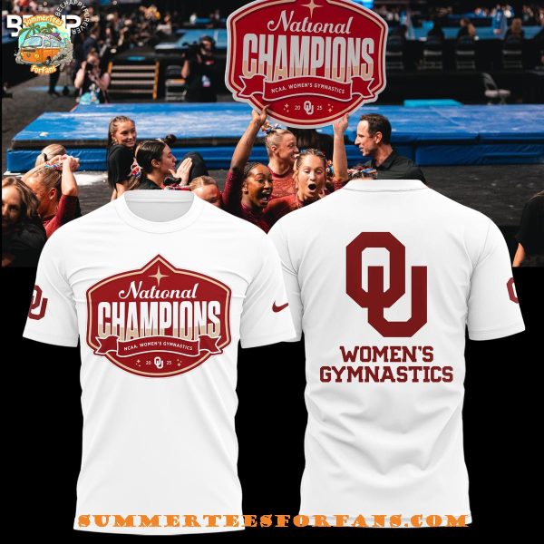 Oklahoma Sooners NCAA Women’s Gymnastics National Champions 2025  Hoodie