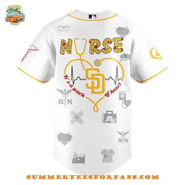 San Diego Padres Nurses Appreciation Night 2025 Special New Baseball Jersey