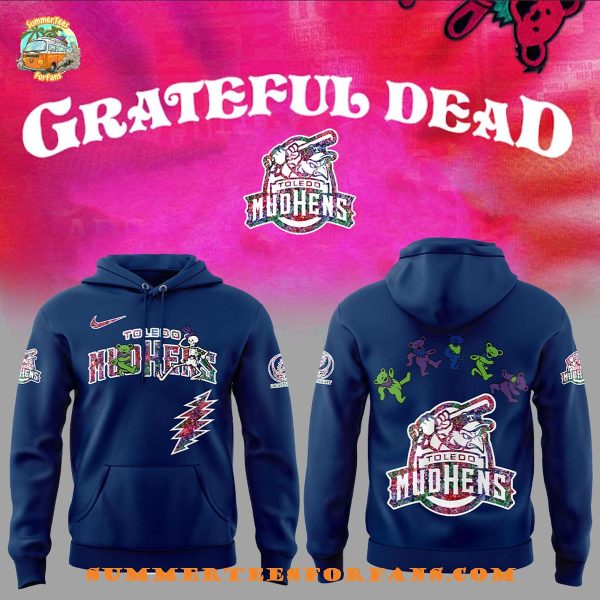 Toledo Mud Hens Grateful Dead Night 2025 Hoodie