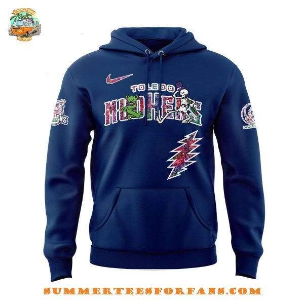 Toledo Mud Hens Grateful Dead Night 2025 Hoodie