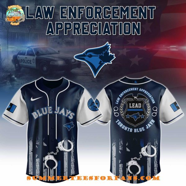 Toronto Blue Jays MLB x Law Enforcement Appreciation Day 2025 Baseball Jersey