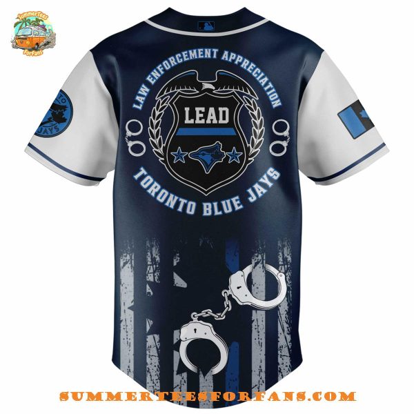 Toronto Blue Jays MLB x Law Enforcement Appreciation Day 2025 Baseball Jersey