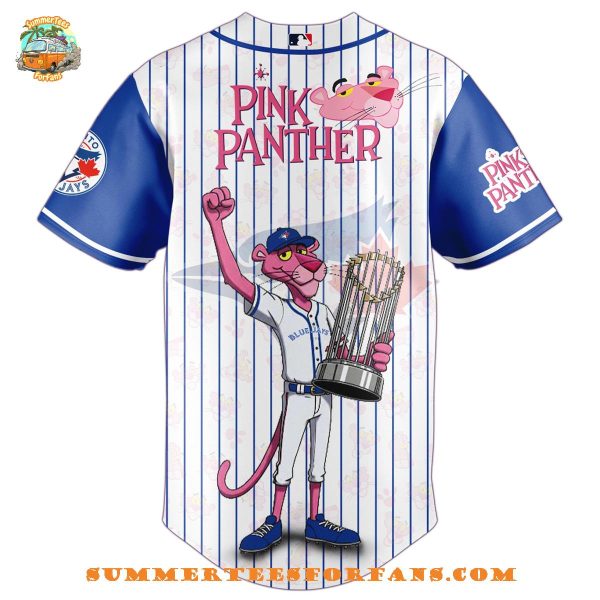 Toronto Blue Jays x The Pink Panther Exclusive Design 2025 Baseball Jersey