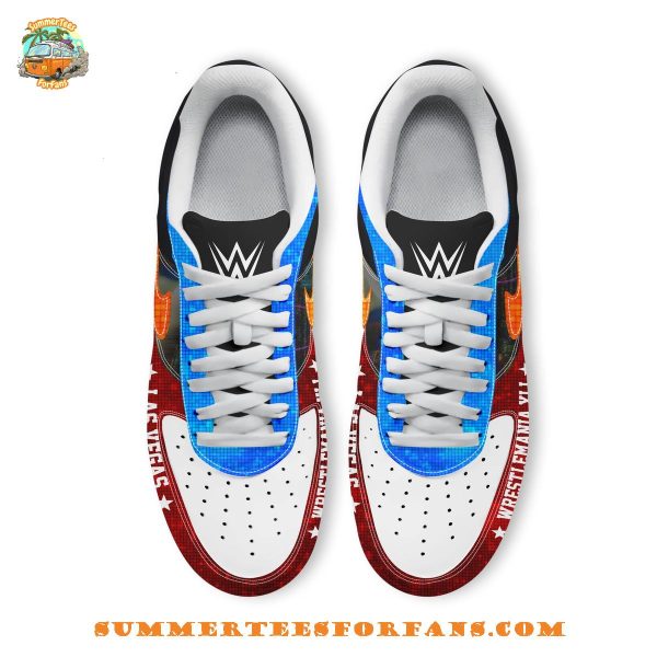 WWE WrestleMania XlI Las Vegas 2025 Air Force 1 Sneakers