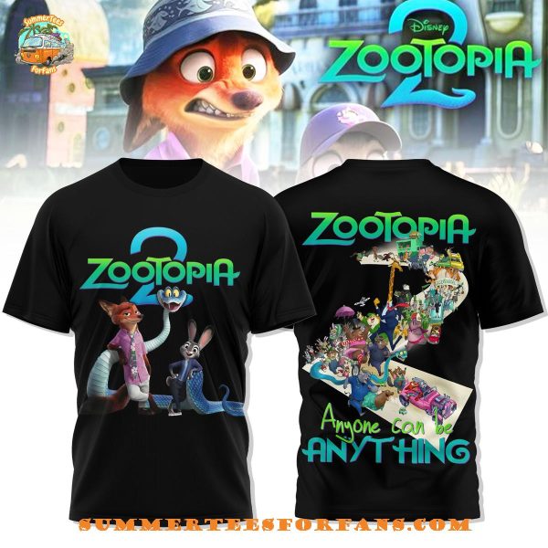 Zootopia Anyone Can Be Anything 2025 T-Shirt